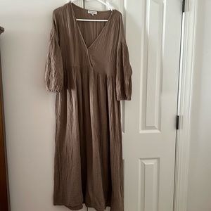 Michael stars Medium gauze midi dress